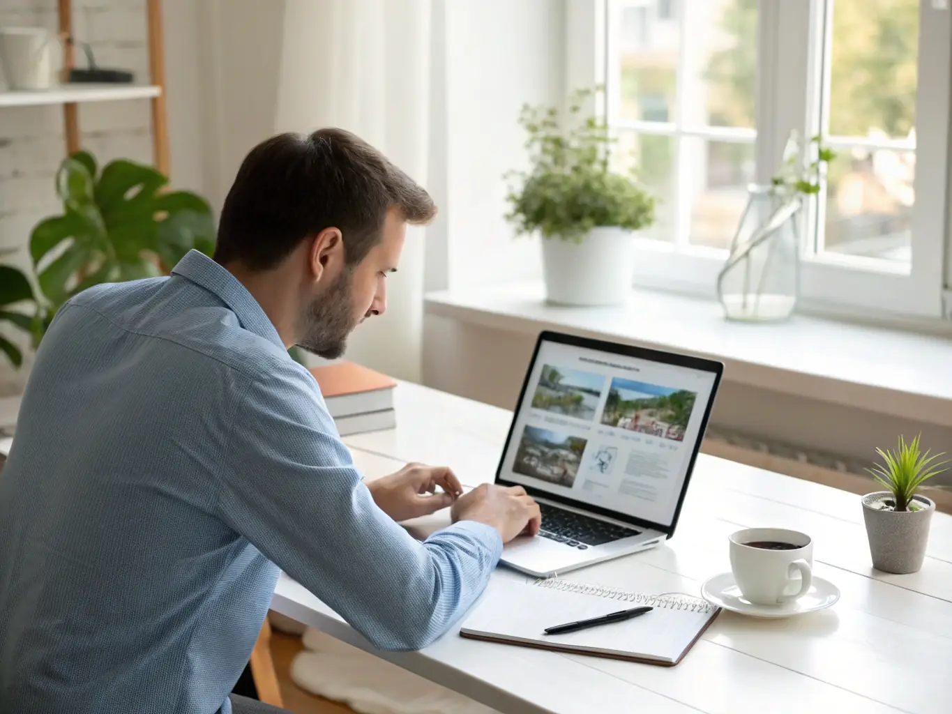 A professional property manager conducting a thorough tenant screening process, reviewing applications and background checks to ensure reliable tenants for a rental property.